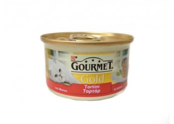 Purina Nestlè Gourmet Gold Tortini 85 gr con MANZO